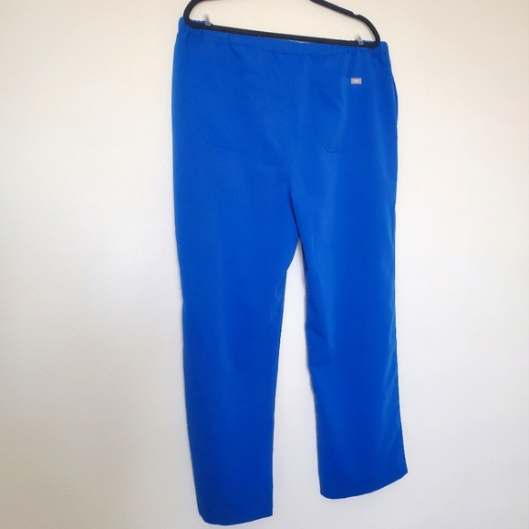 FIGS Technical Collection Pisco Scrub Pants in Royal Blue Size XXL-Short - Picture 7 of 11
